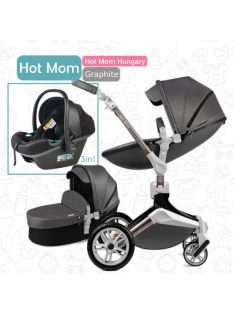 Hot Mom 3in1 - Premium360 - Graphite Babakocsi